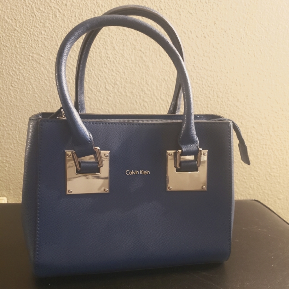 Blue Calvin Klein Purse